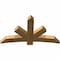 Ekena Millwork Alberta Rough Sawn Timber Gable Bracket, Western Red Cedar, 60"W x 35"H x 4"D x 6"F, 14/12 Pitch GBW060X35X0406ALB00RWR - alternate 5